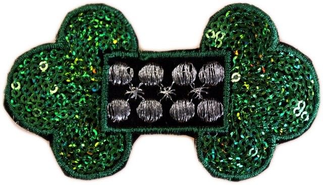 Green Deco & Domino - aprx 30 pieces