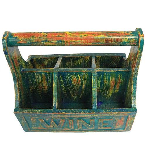 Mint Antique - Wine Bottle Holder 30x20x27 cm