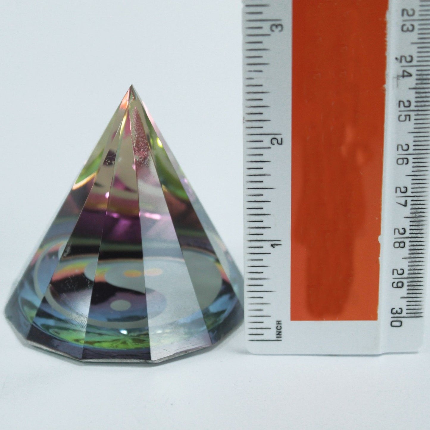 12 sided YinYang  Pyramid 60 mm