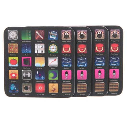 Arty Coasters (packs of 4) - Apps Design