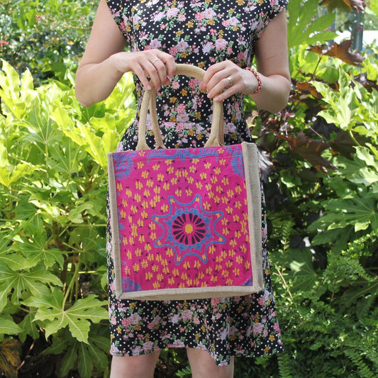 Sm Shopping Bag 30x30cm Pink Alpana (asst)
