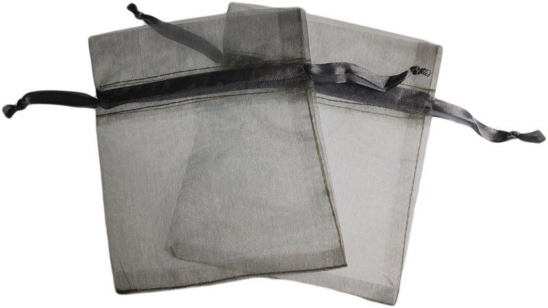 Med Organza Bags - Silver