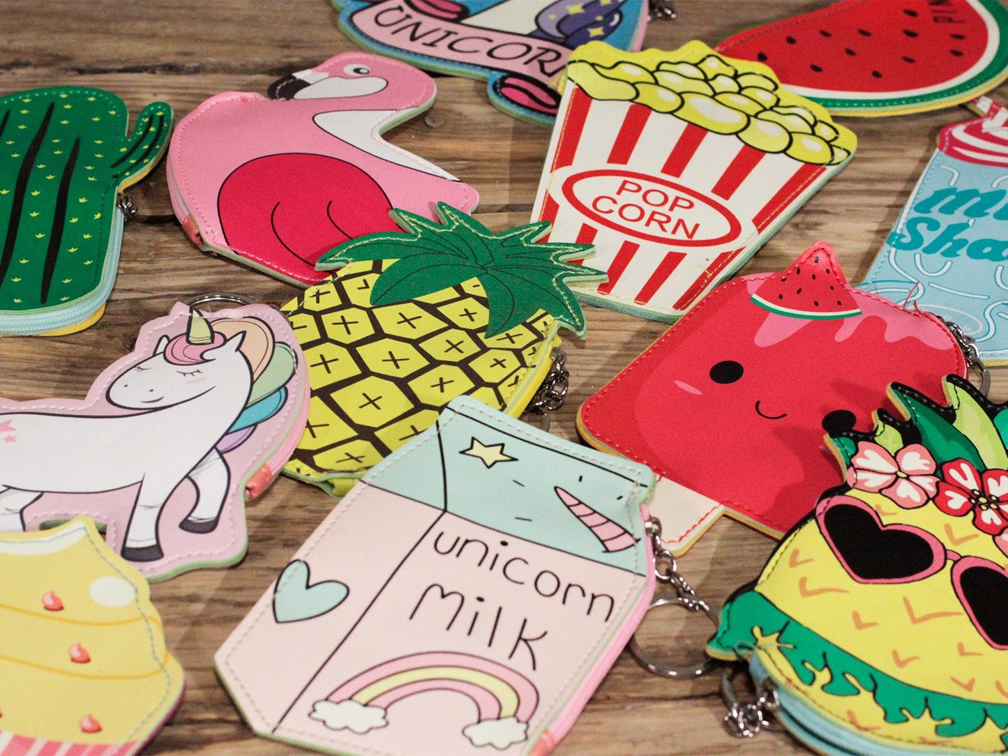 Fun Money Pouch (asst designs) - Food at the Movies