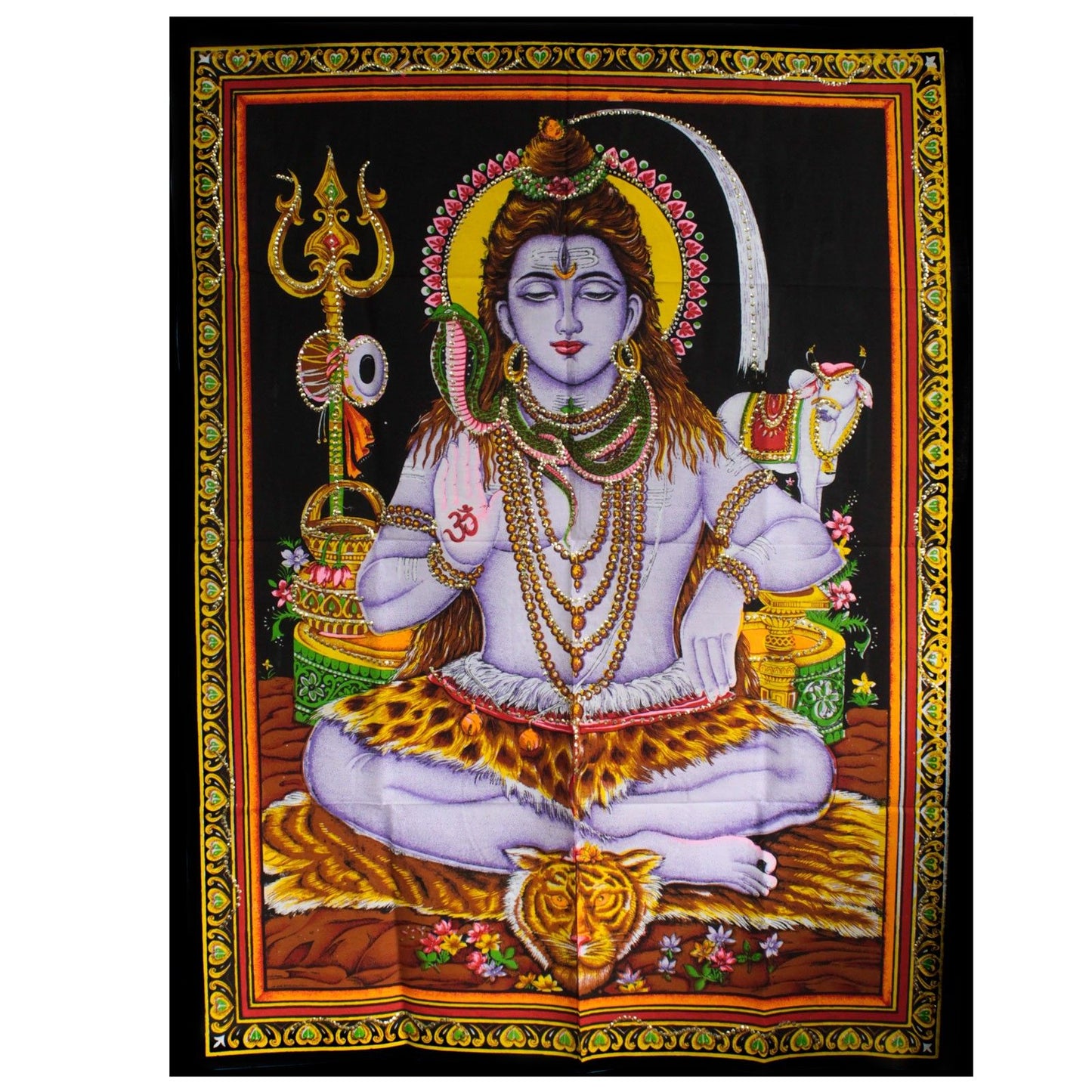 Indian Wall Art - Sitting Shiva
