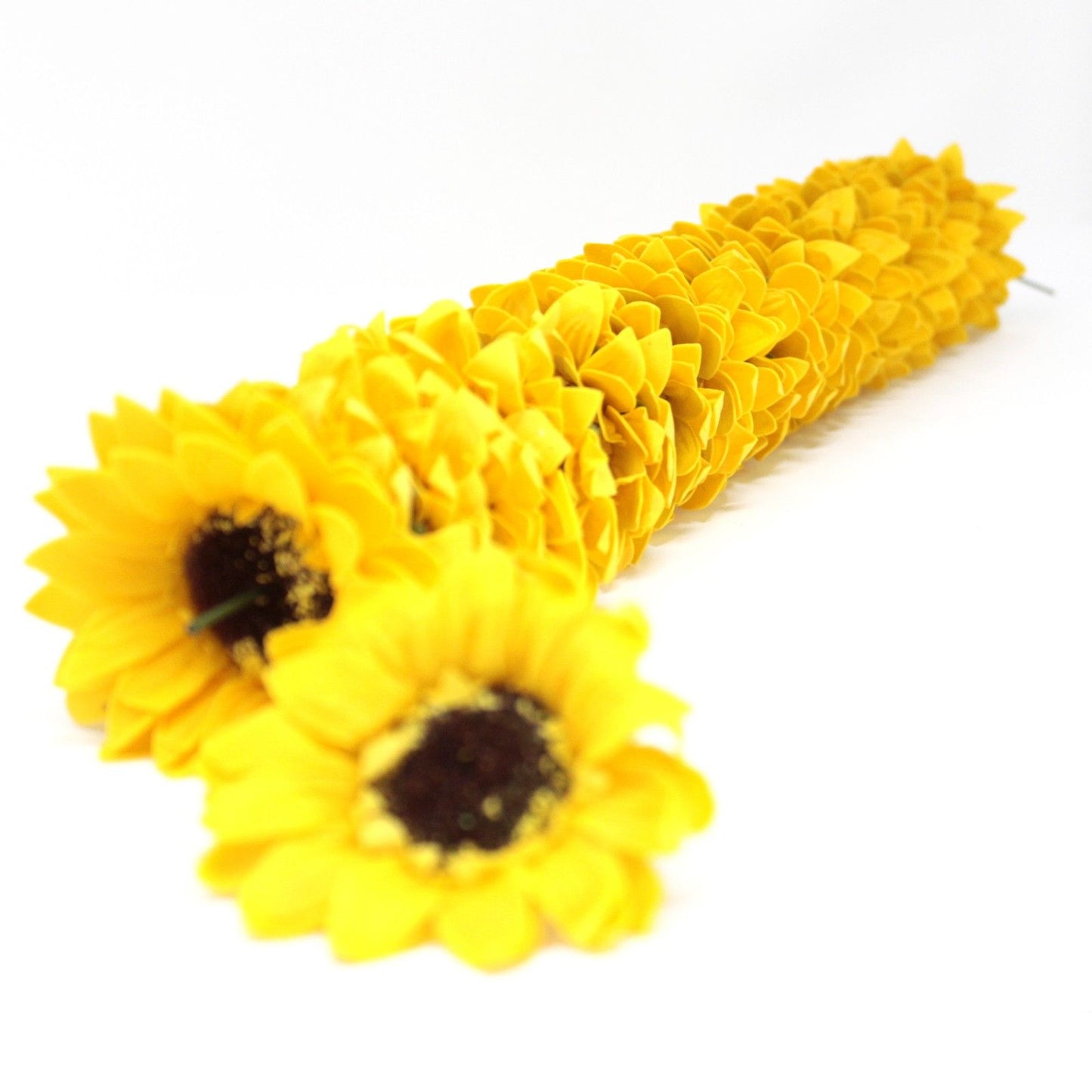Craft Soap Flowers - Lrg Sunflower - Yellow