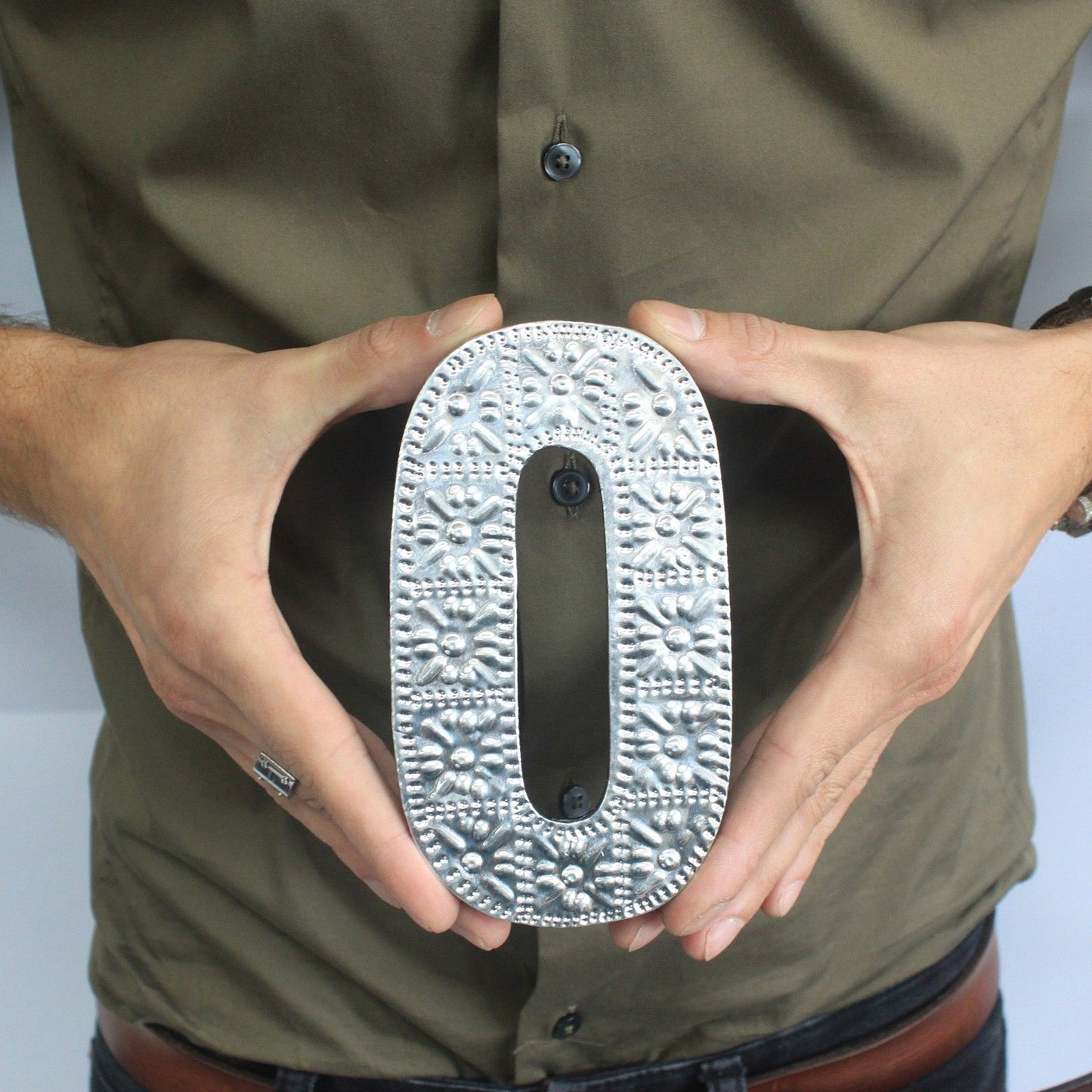Lrg Arty Aluminum Letters - LOVE