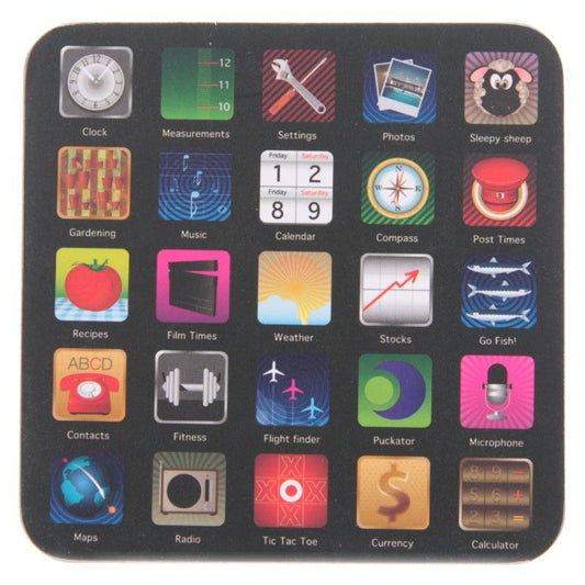 Arty Coasters (packs of 4) - Apps Design
