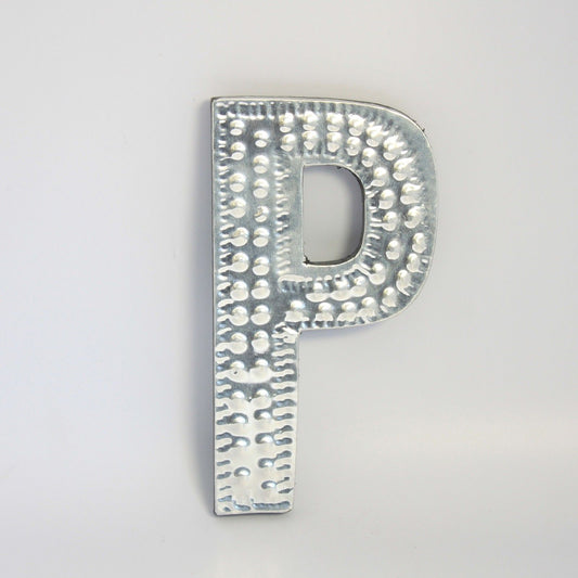 Sm Arty Aluminum Letters - P