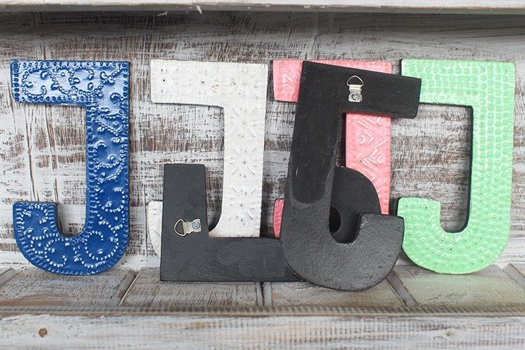 Letter "J" - Assorted Colours - 15cm
