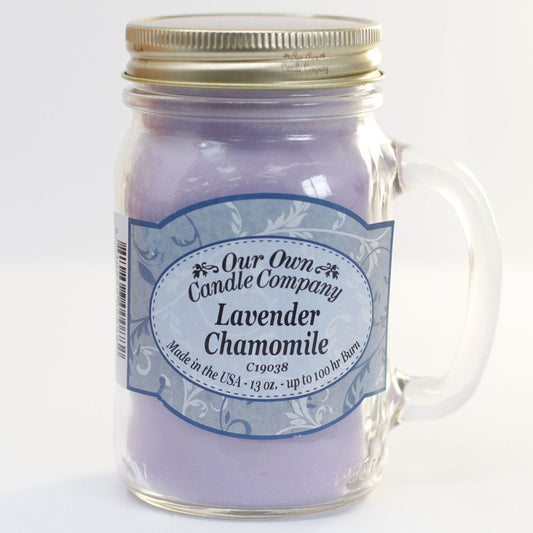 Scented Candle Jar - Lavender Chamomile