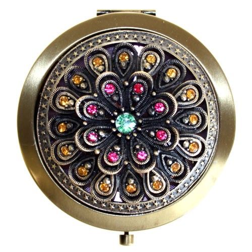 Vintage Metal Handbag Mirrors B (3 Asst)