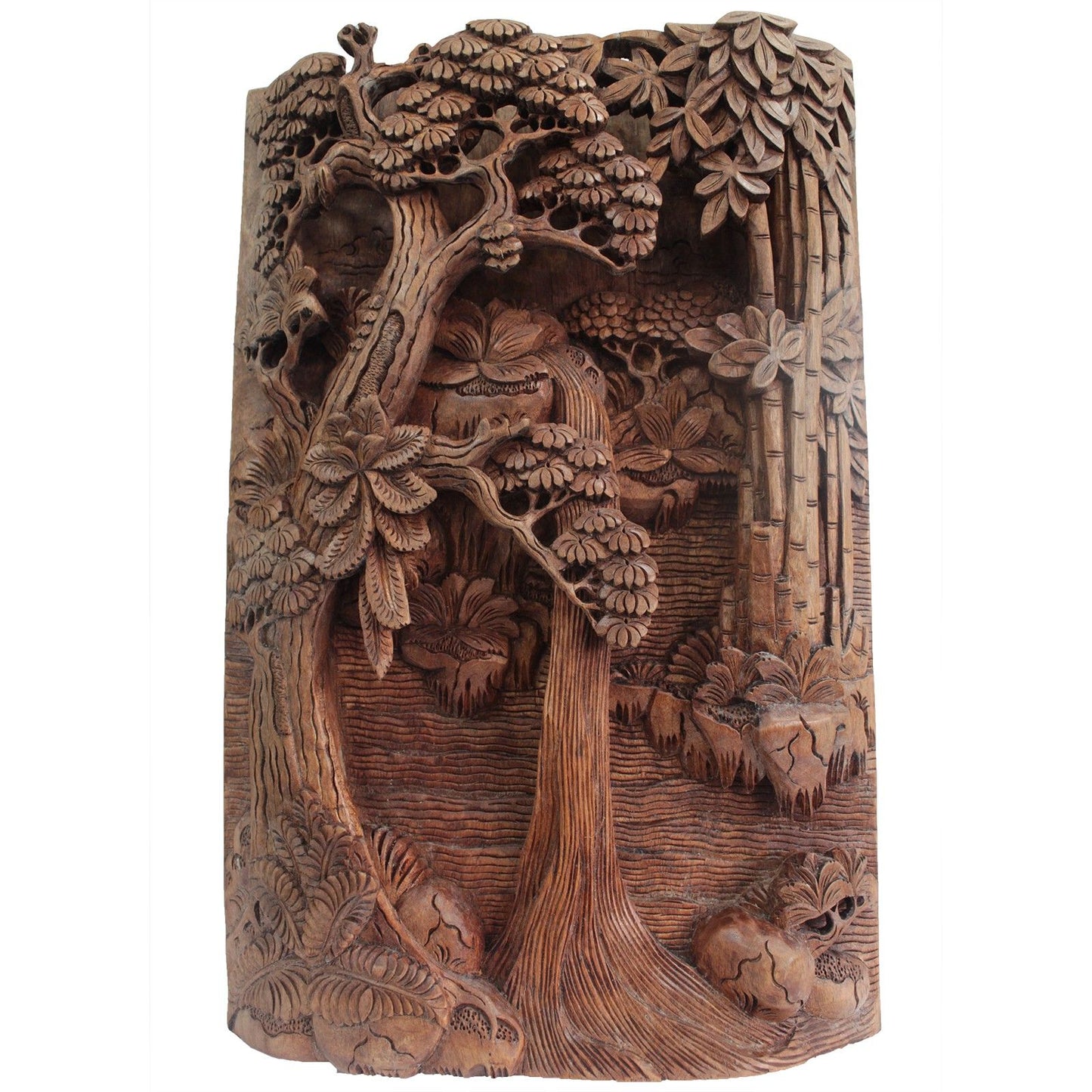 Bali Artisan Panels - Rainforest & Waterfall