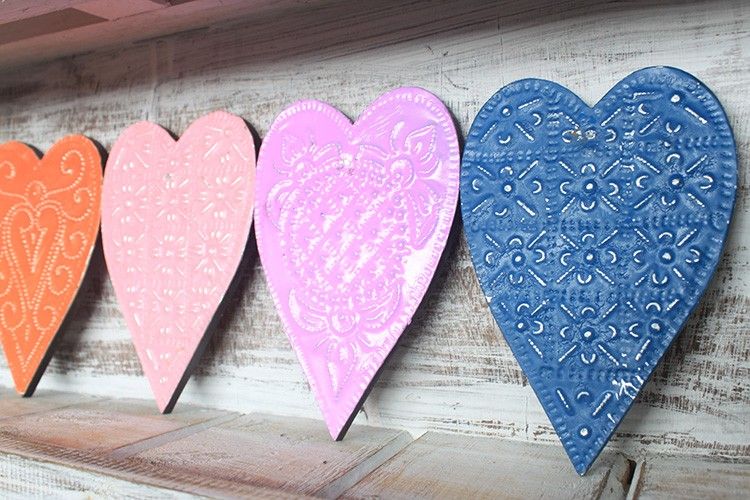 Shape "Heart" - Assorted Colours - 15cm