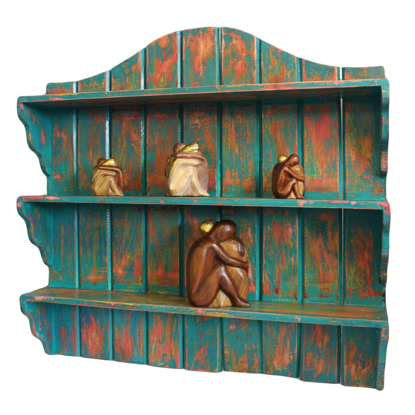 Mint Antique Shelf 70x67x14cm