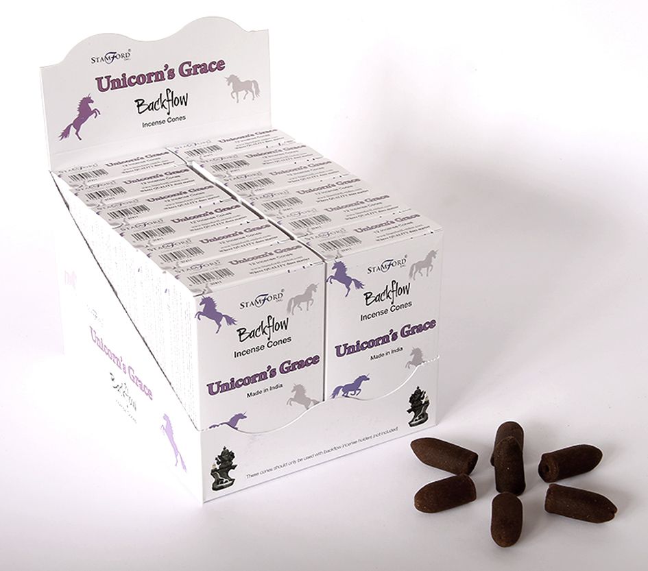 Unicorns Grace Back Flow Incense Cone