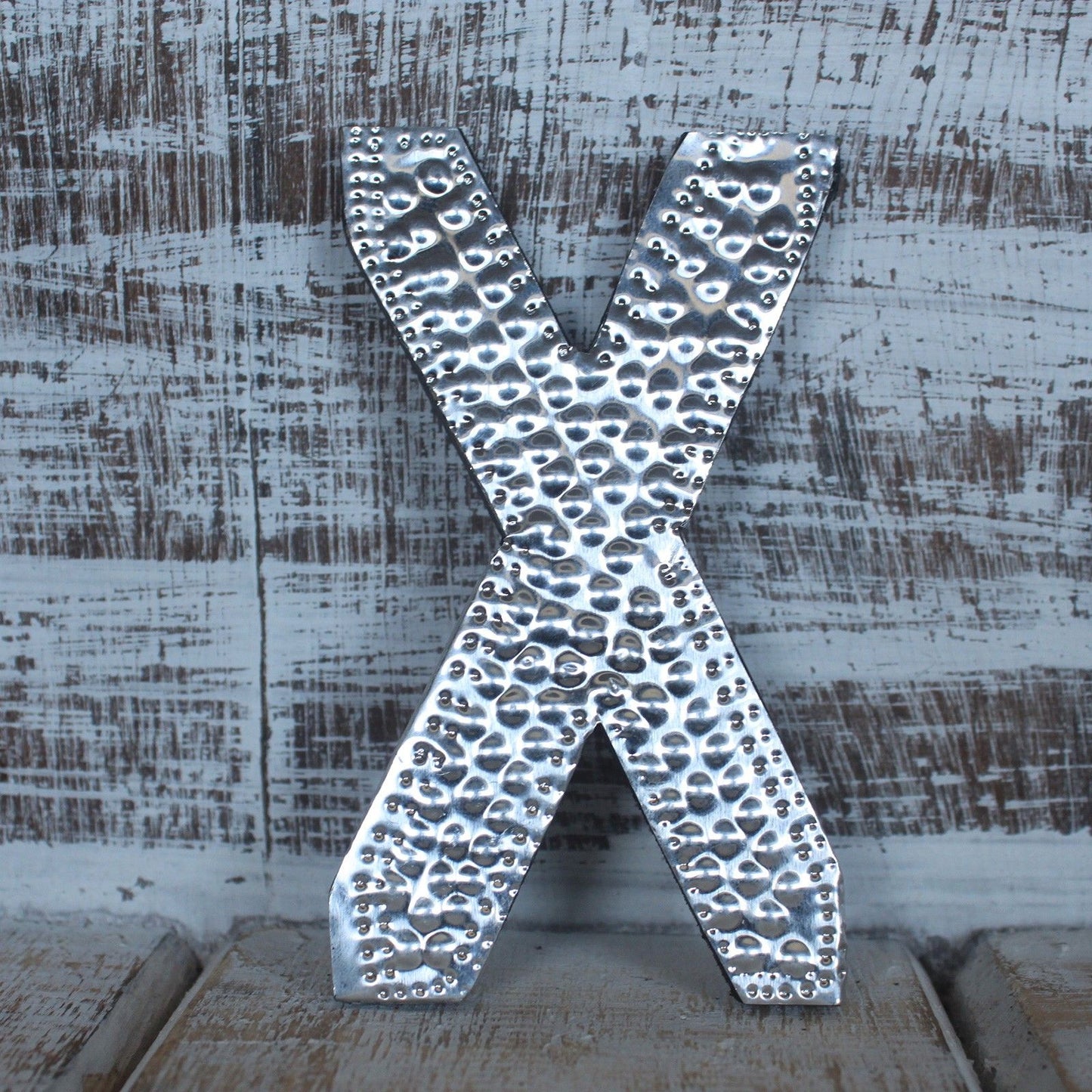 Sm Arty Aluminum Letters - X