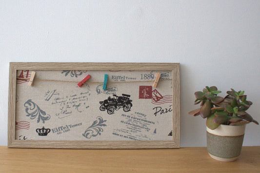 Mini DIY Peg Photo Frames - Assorted Paris