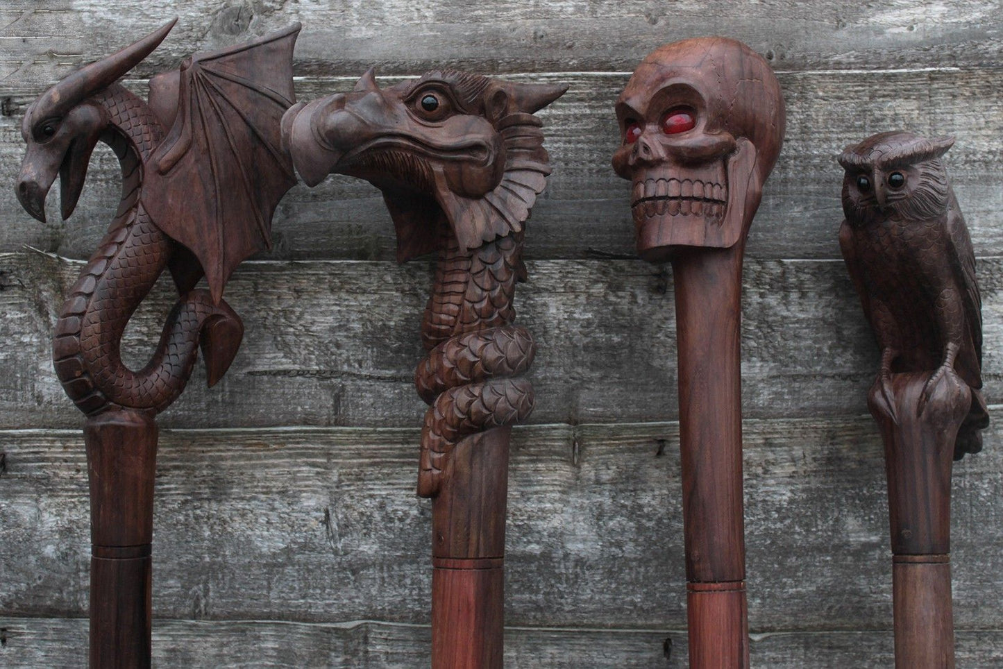 Ceremonial Staff - Owl