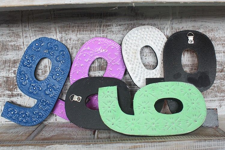 Number "9" - Assorted Colours - 15cm