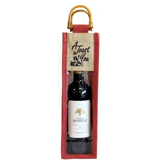 Cane Handle & PVC pannel - Burgundy - A Toast