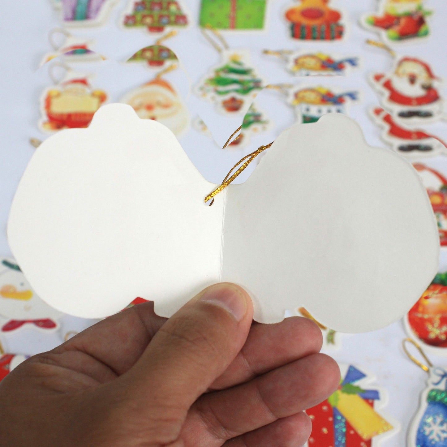 Xmas Shapes Tags - 24 Designs (144 Tags)