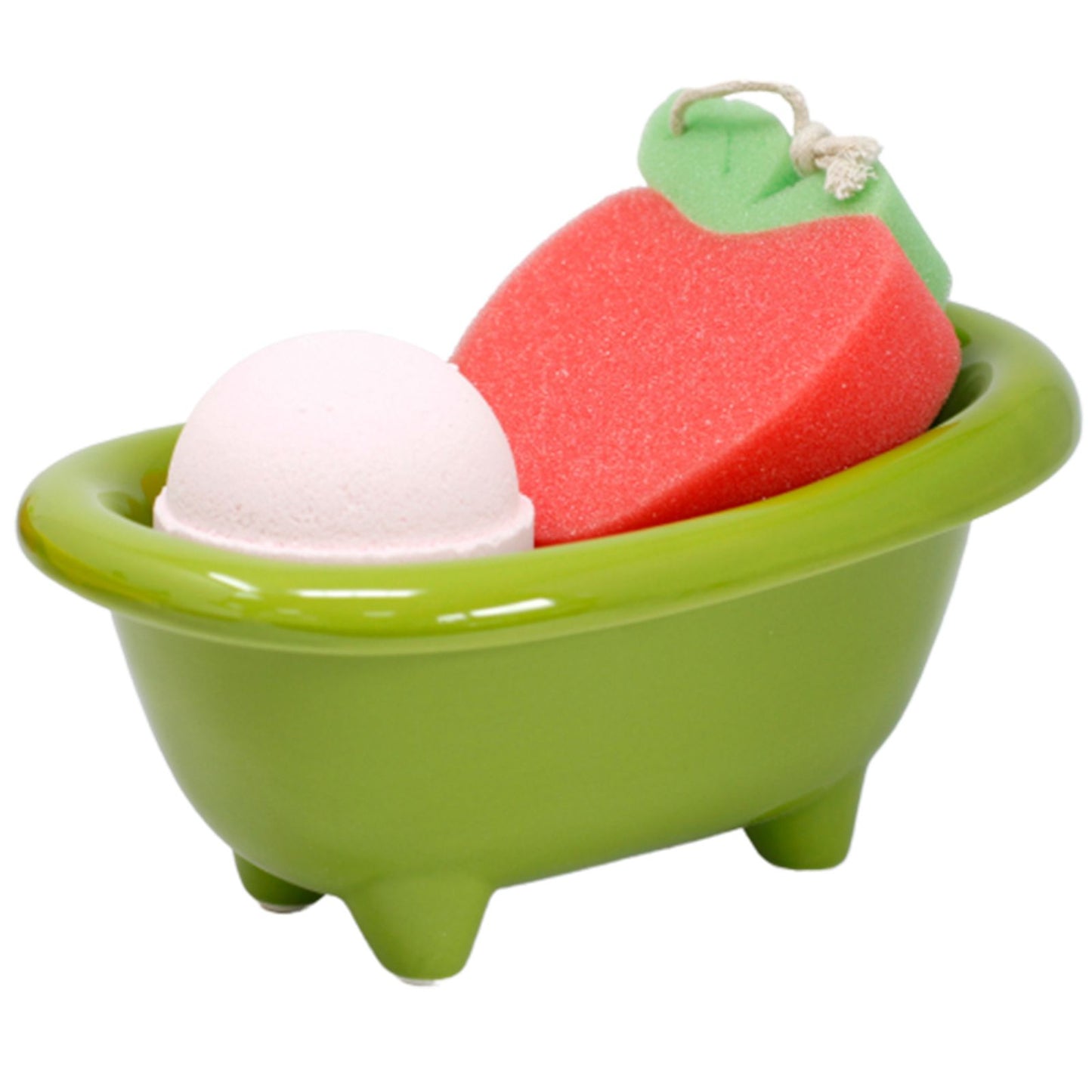 Bath Bomb & Sponge Gift Set