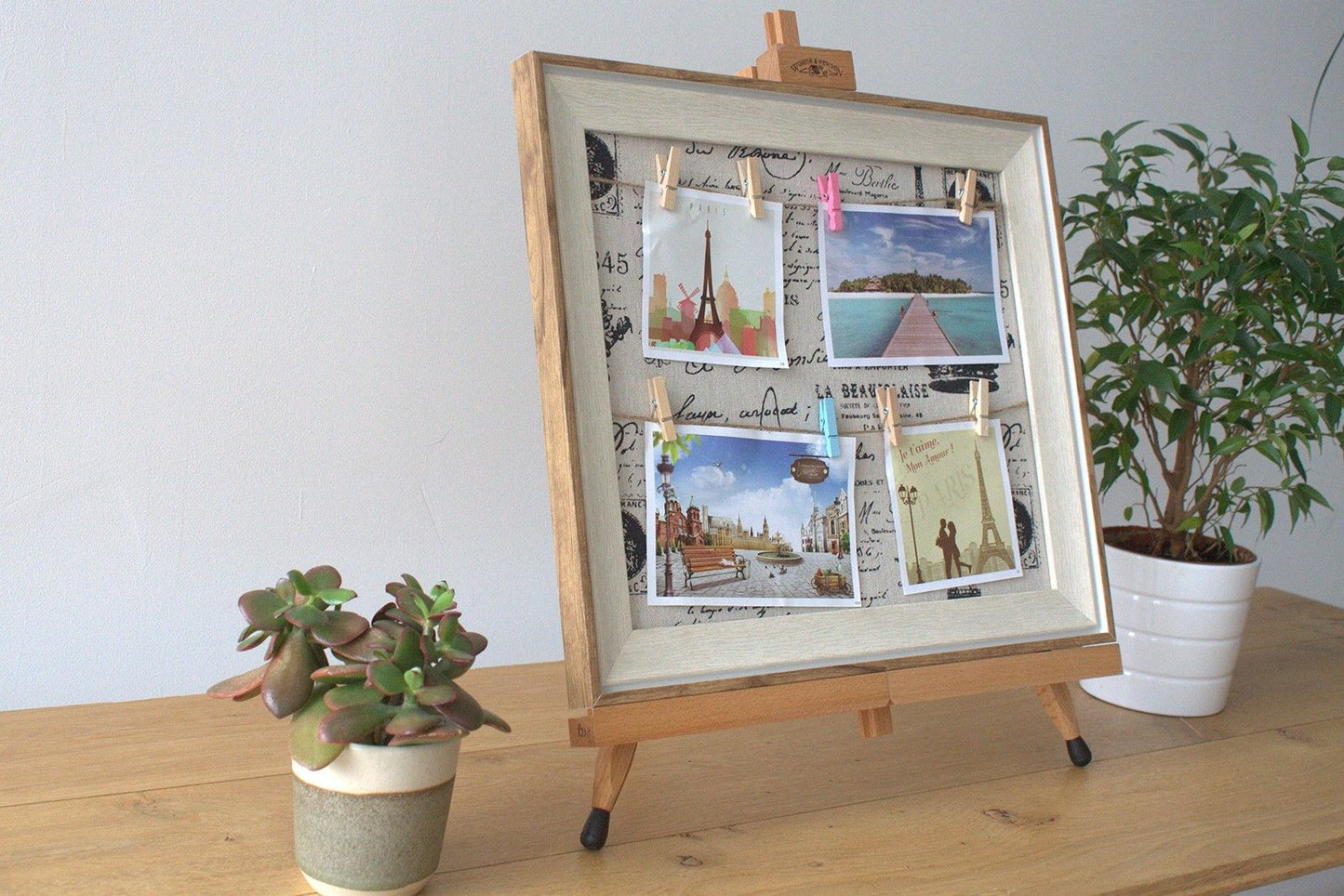 Small DIY Peg Photo Frames - Paris