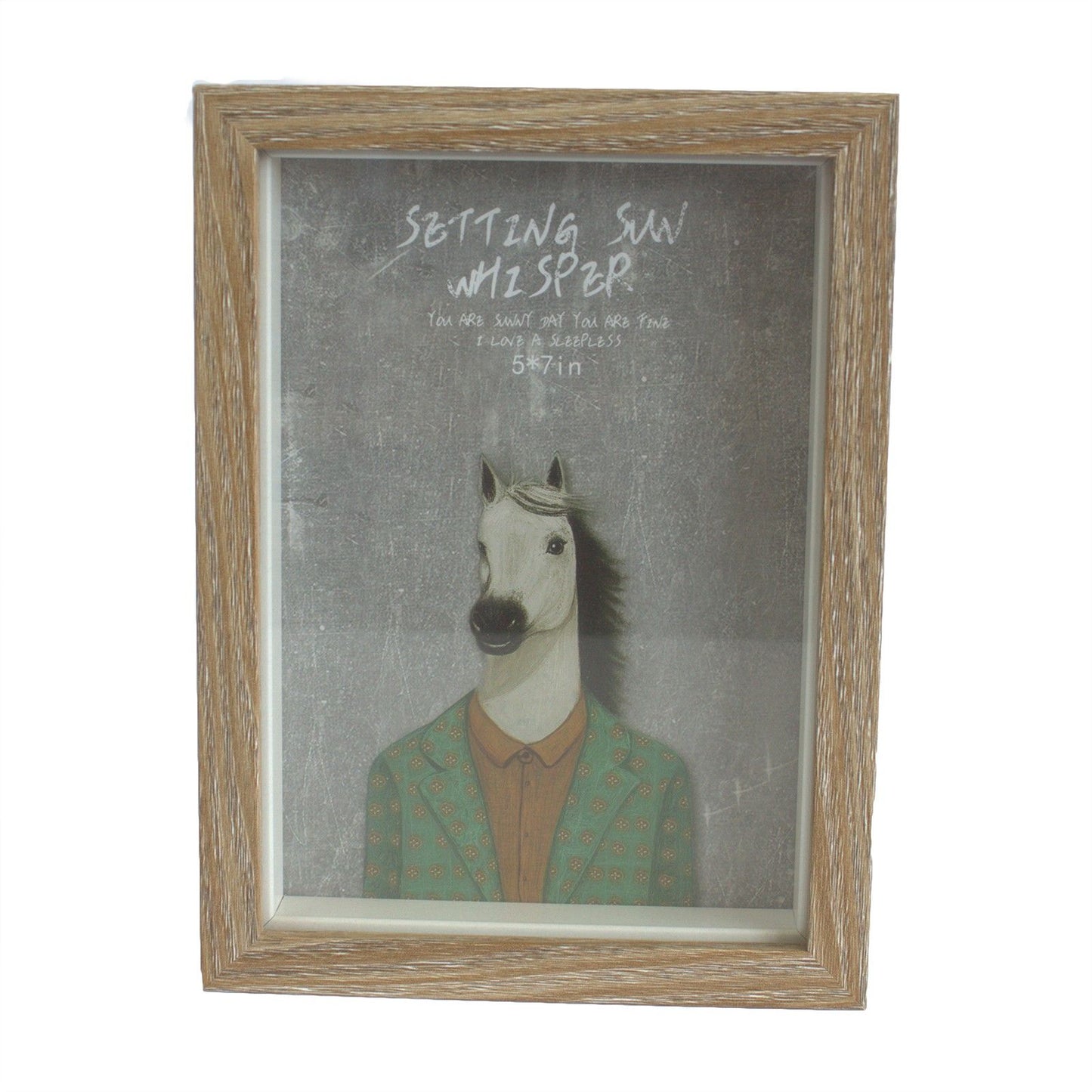 Deep Box Frame - Brown Brush - 5x7 inch (Special)
