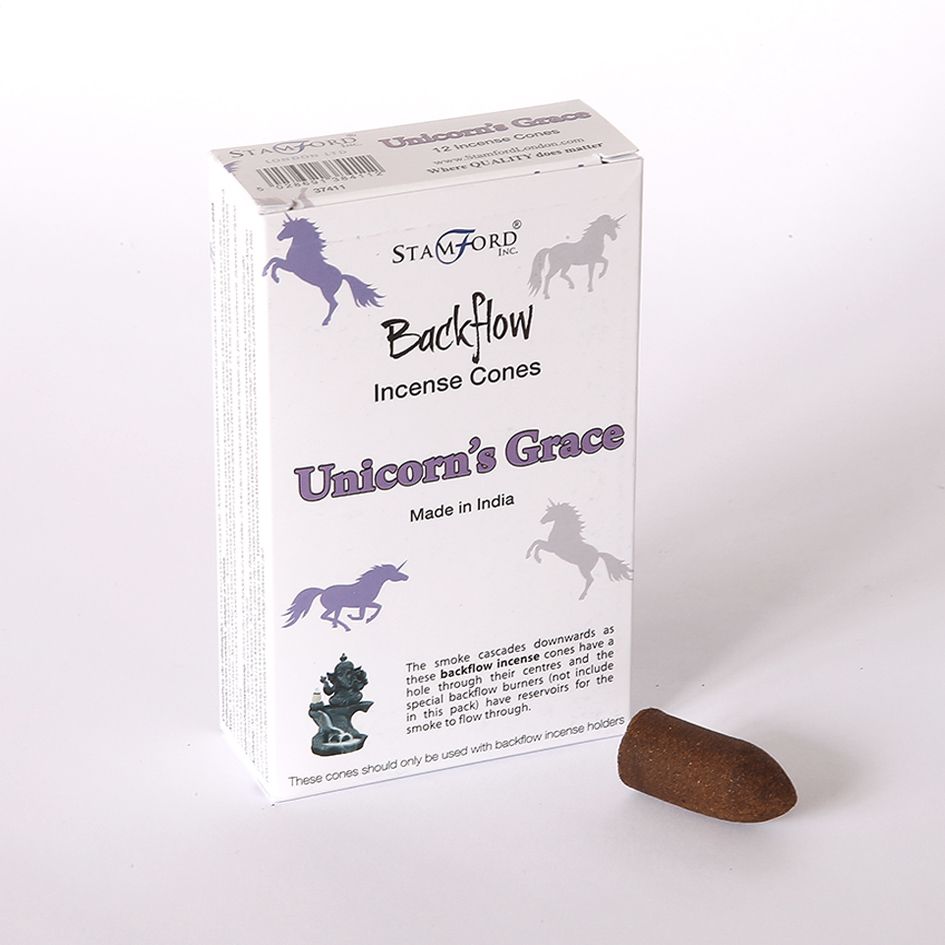 Unicorns Grace Back Flow Incense Cone