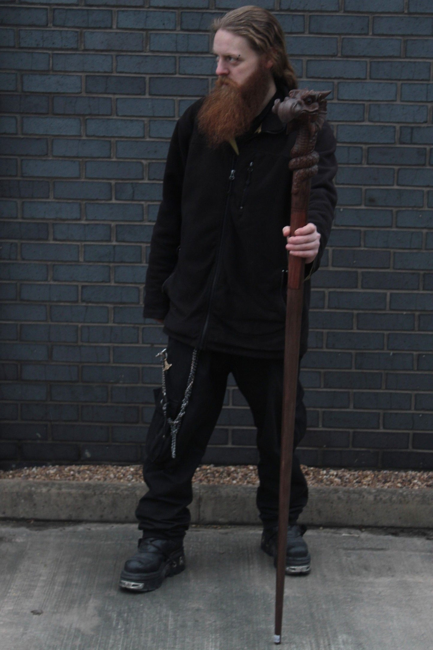 Ceremonial Staff - Dragon