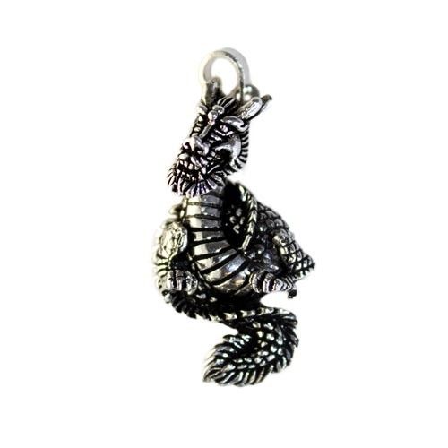 Silver Dragon Pendants