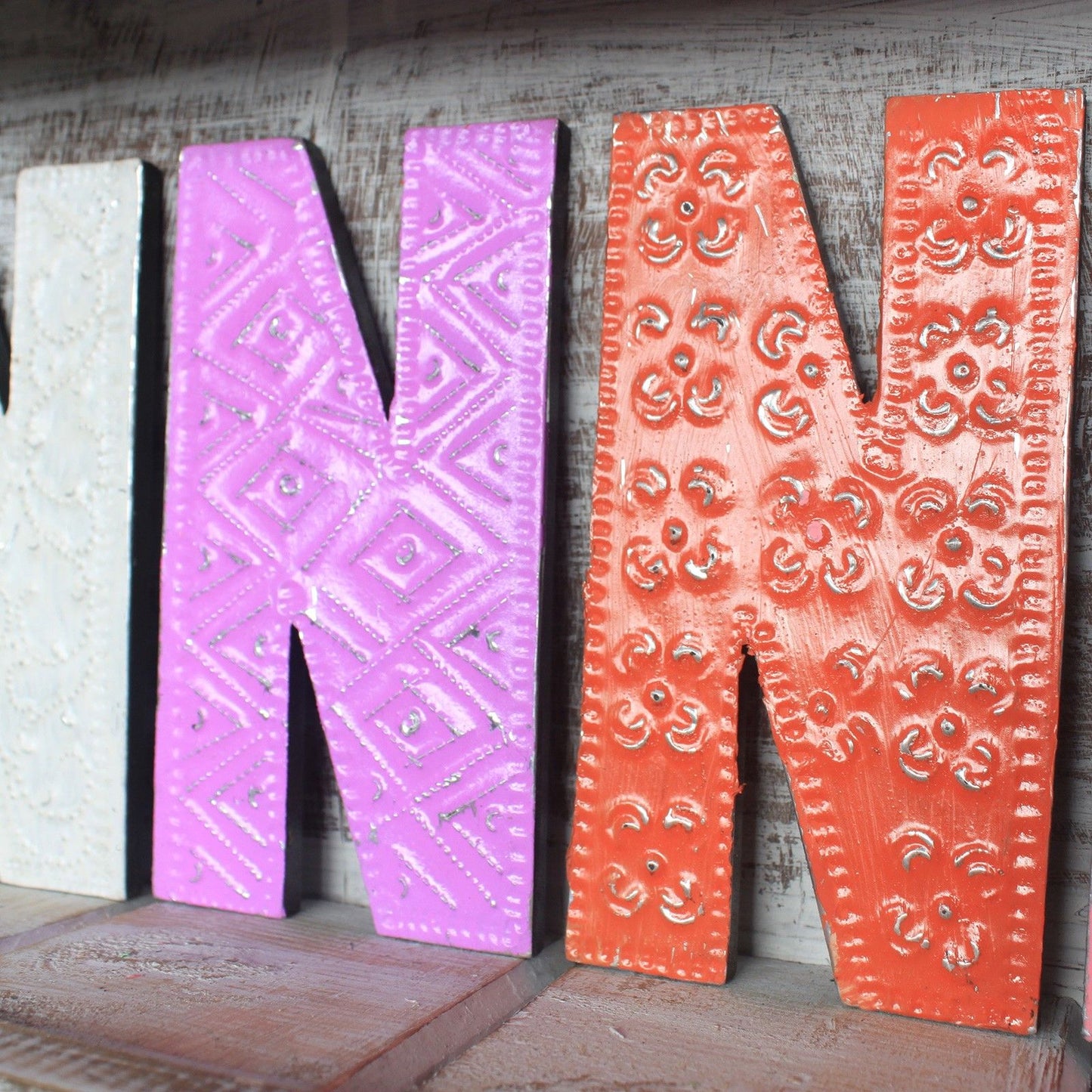 Letter "N" - Assorted Colours - 15cm