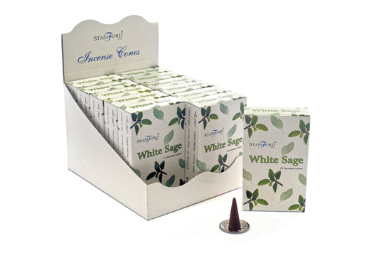 White Sage Cones