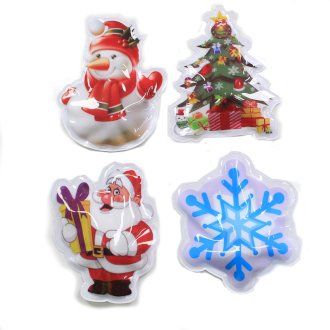 Flashing Christmas Stickers - Selection 3