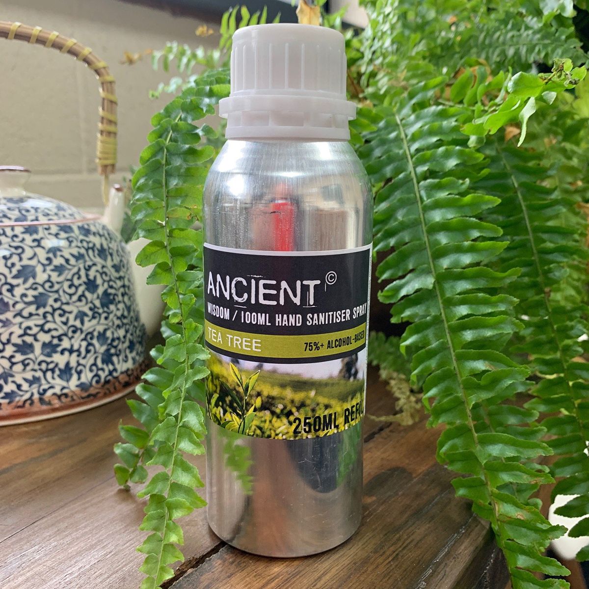 250ml Hand Sanitiser Spray Refill - Tea Tree