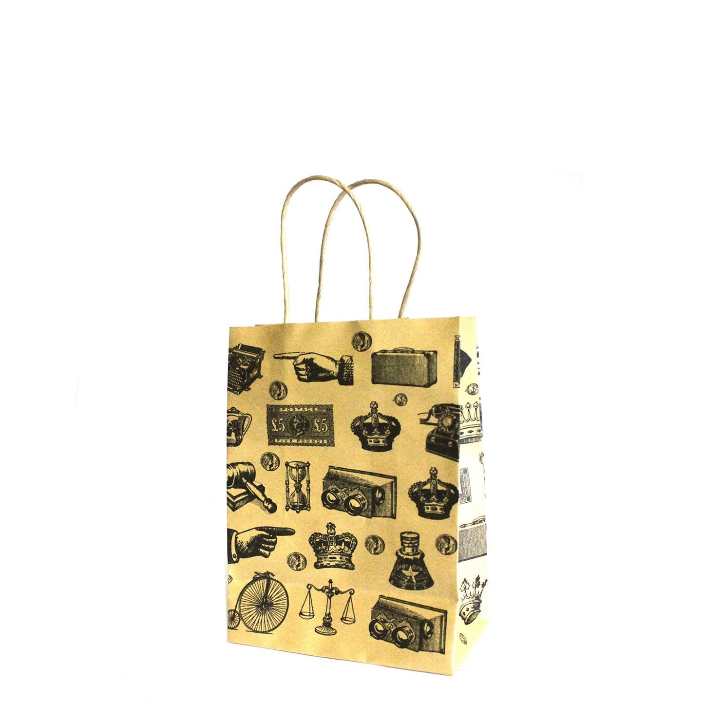 Sm Antique Gift Bags - 11.5x15x6.2cm