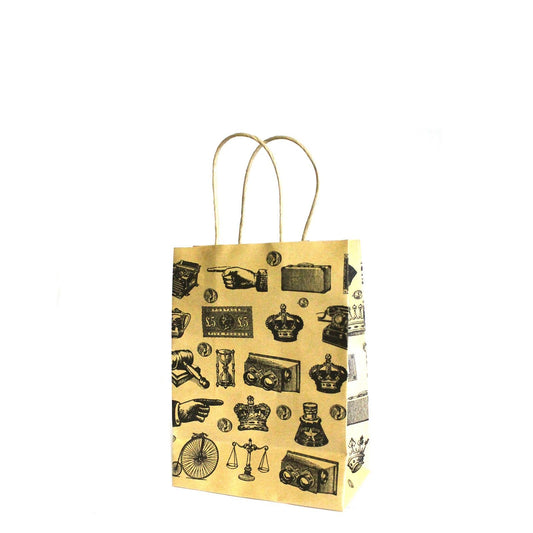 Sm Antique Gift Bags - 11.5x15x6.2cm