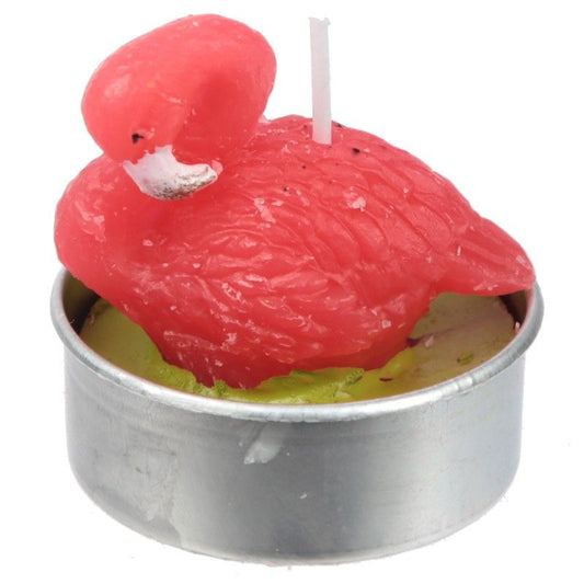 Tea Light Candle - Flamingo