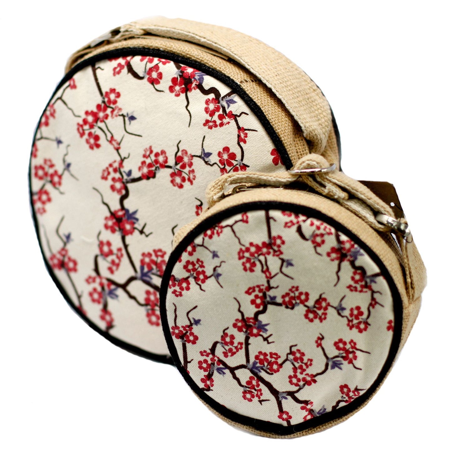 Eco Round Bags - Cherry Blossom