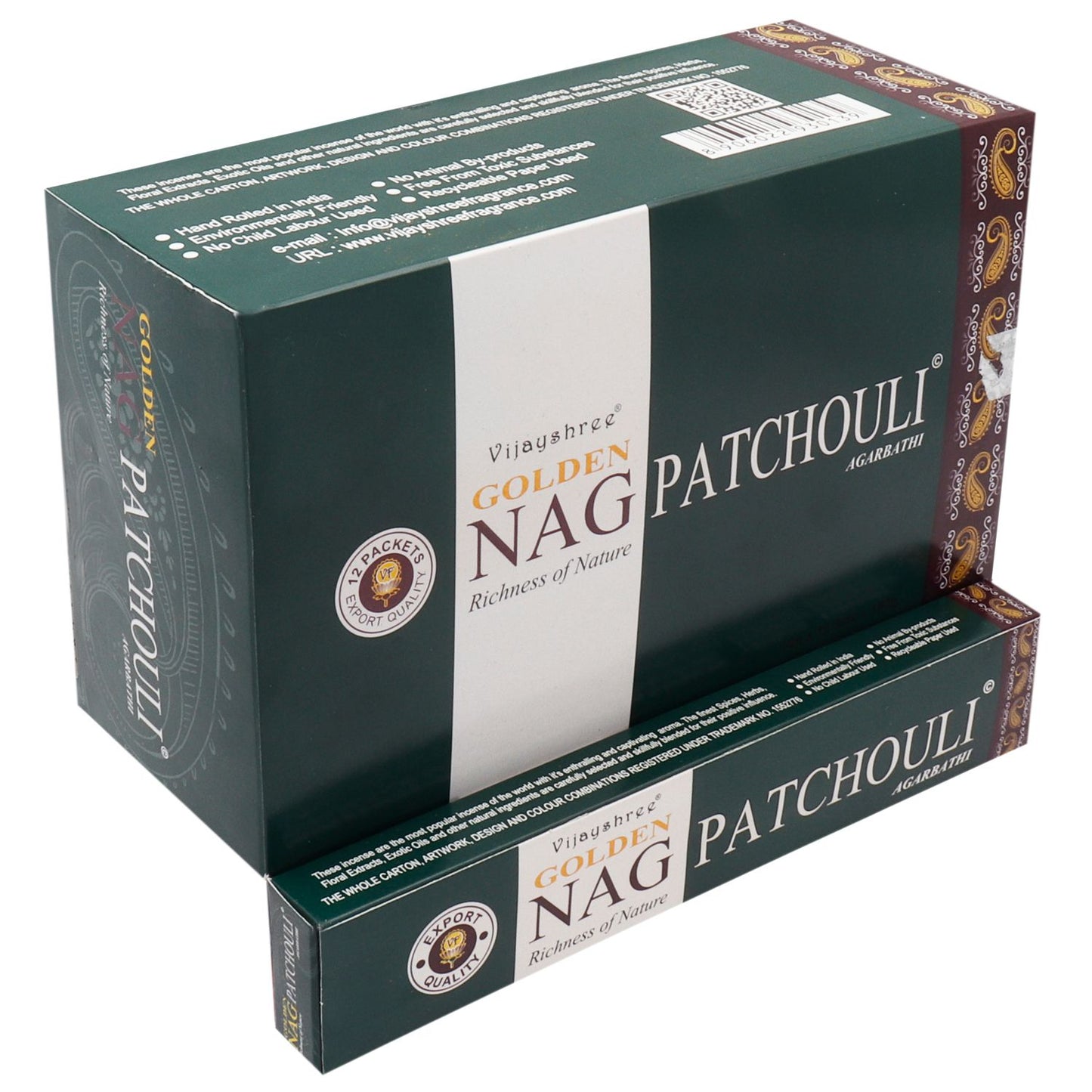 15g Golden Nag - Patchouli Incense