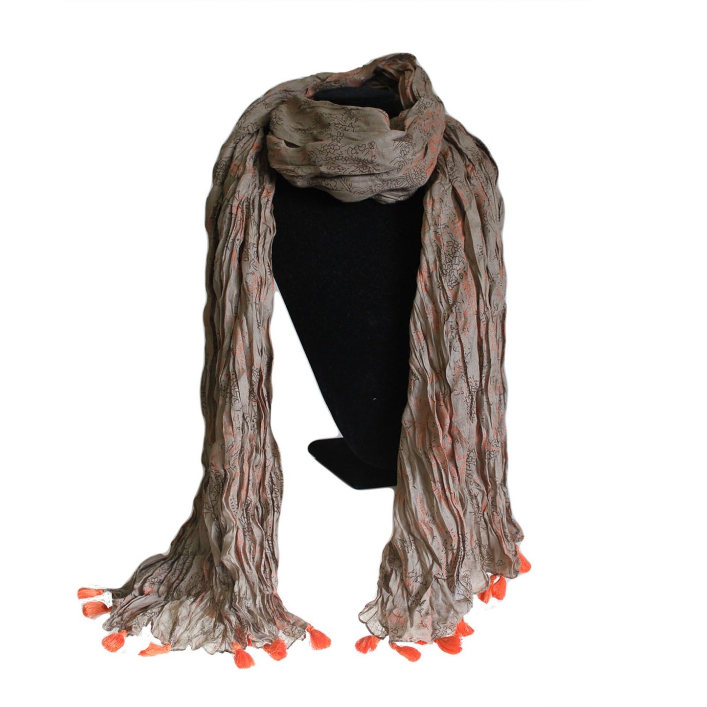 Antique Tassel Scarves - Lilac Rose