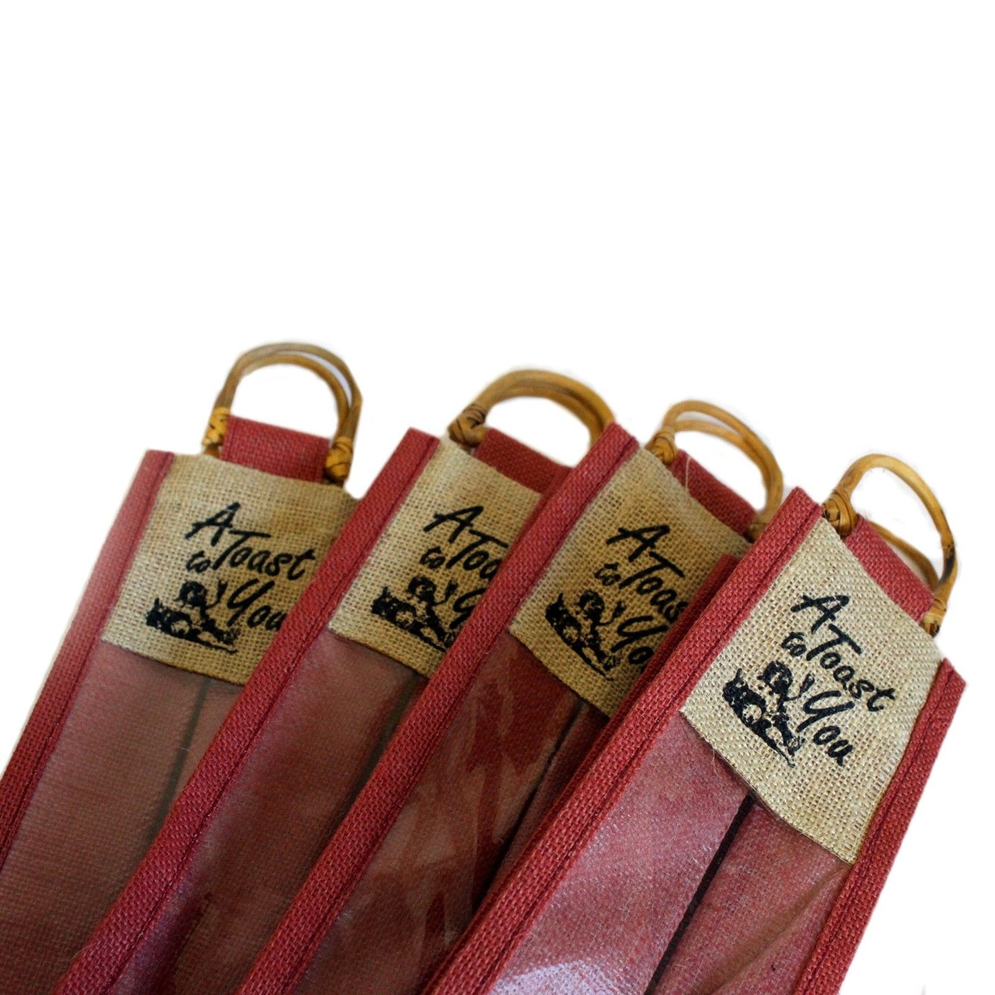 Cane Handle & PVC pannel - Burgundy - A Toast