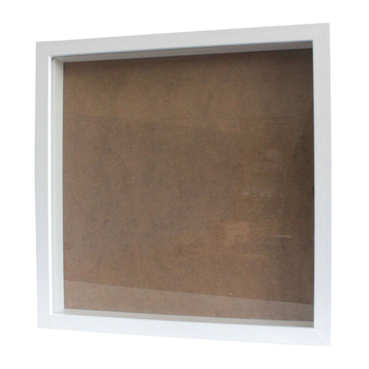 Deep Box Frame - Large Square - 34x34cm - White