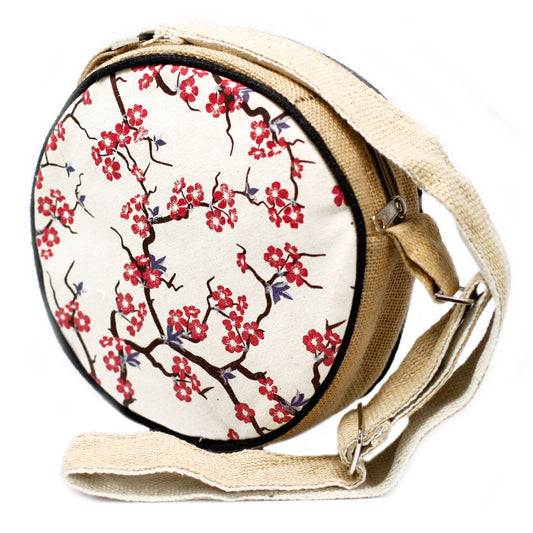 Eco Round Bags - Cherry Blossom