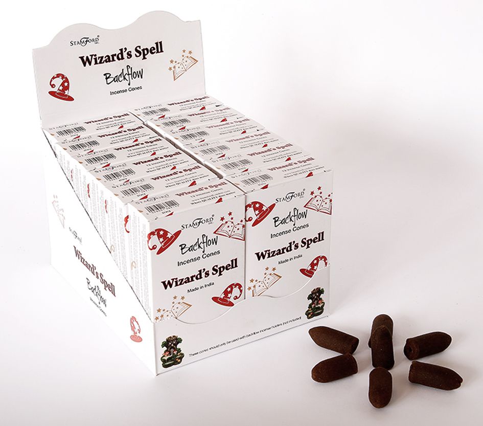 Wizards Spell Back Flow Incense Cone