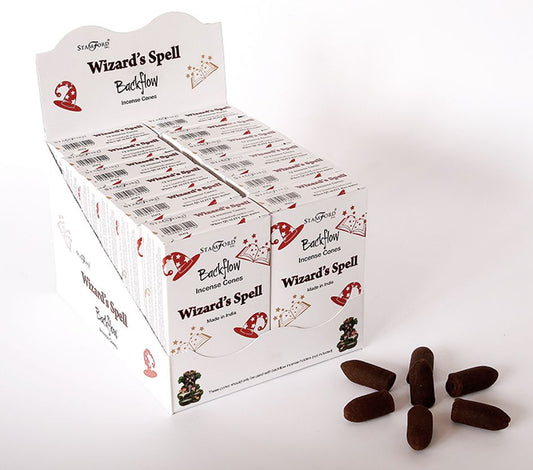 Wizards Spell Back Flow Incense Cone