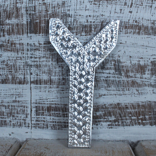 Sm Arty Aluminum Letters - Y
