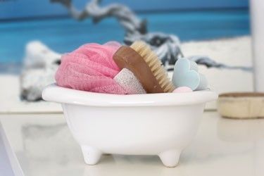Ceramic Mini Bath - White