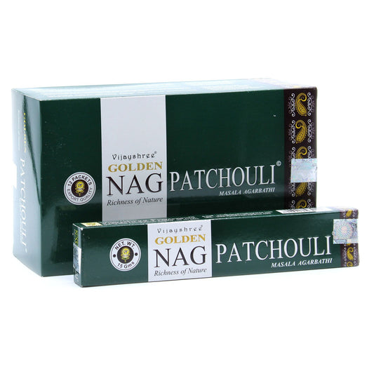 15g Golden Nag - Patchouli Incense