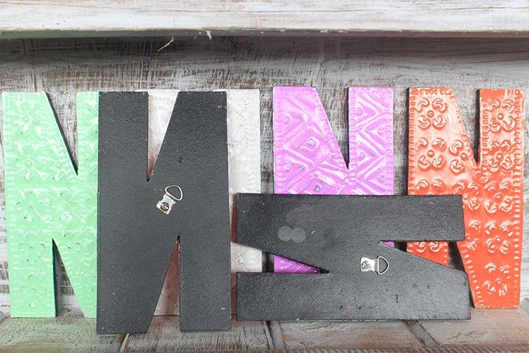 Letter "N" - Assorted Colours - 15cm
